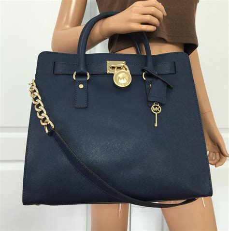 michael kors saffiano bag navy|michael kors saffiano leather bag.